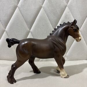 Porcelain Draft Horse Made In Japan MIJ‎ Cantering Clydesdale Or Percheron